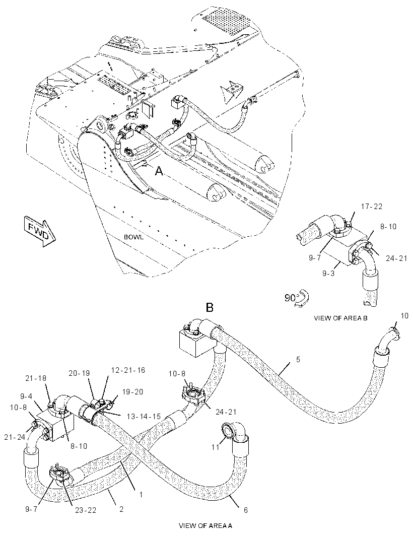 LINES GP-EJECTOR 2932373 CAT
