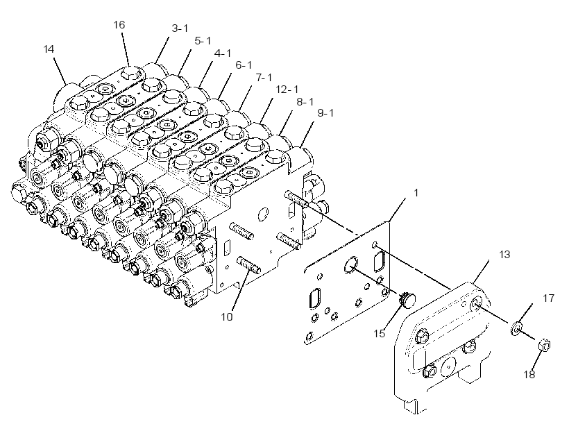 VALVE GP-BANK 8 2497297 CAT