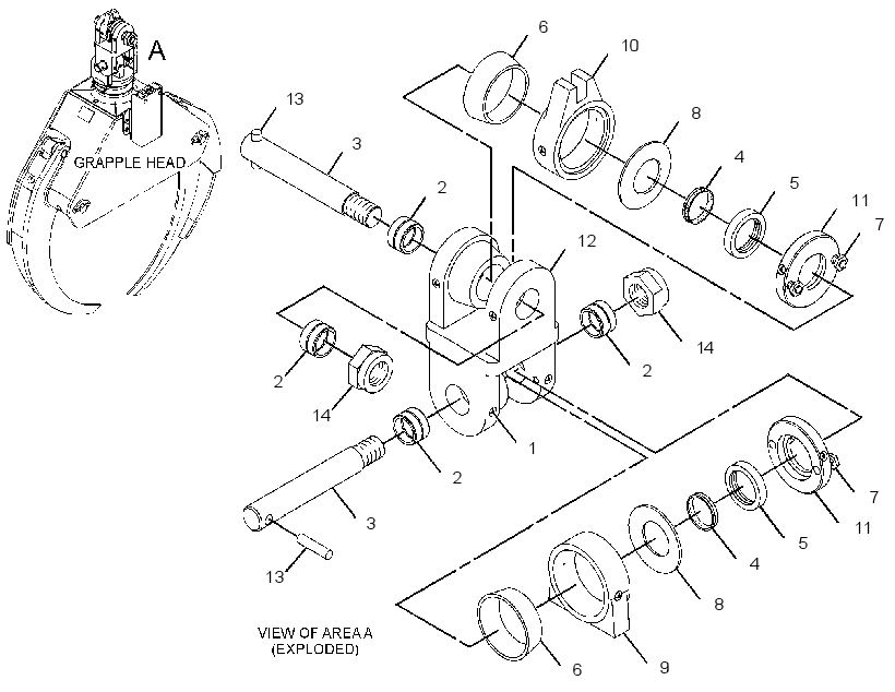 CROSSHEAD GP-GRAPPLE 2846683 CAT