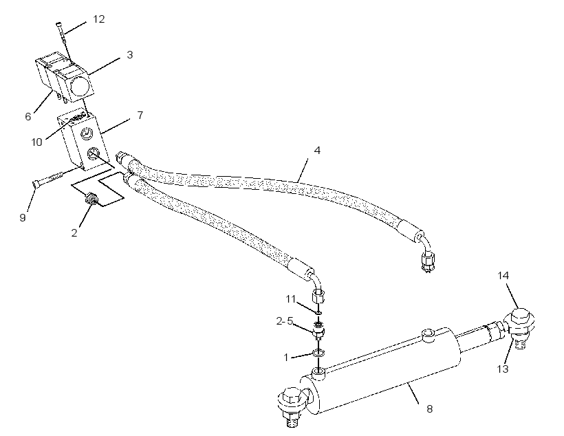CYLINDER & LINES GP-BROOM 1655497 CAT