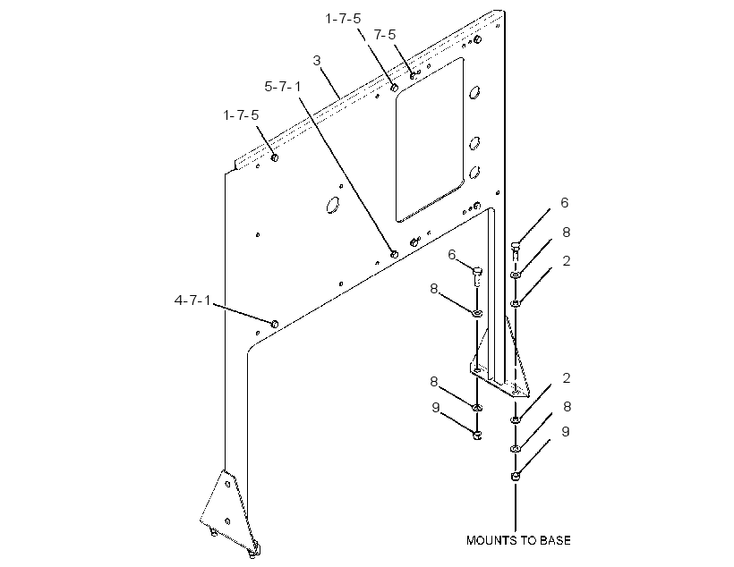 MOUNTING GP-PANEL 2919445 CAT