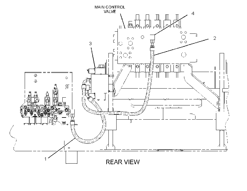 VALVE & LINES GP-CONTROL 2518008 CAT