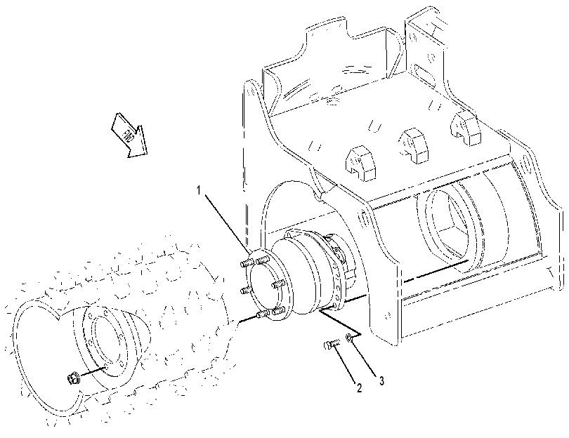 DRIVE GP-COLD PLANER 2247386 CAT
