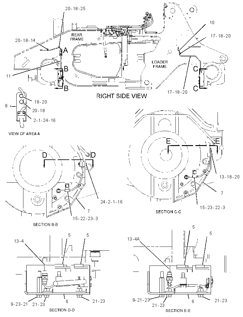 AXLE MONITORING WIRING GROUP 2499173 CAT