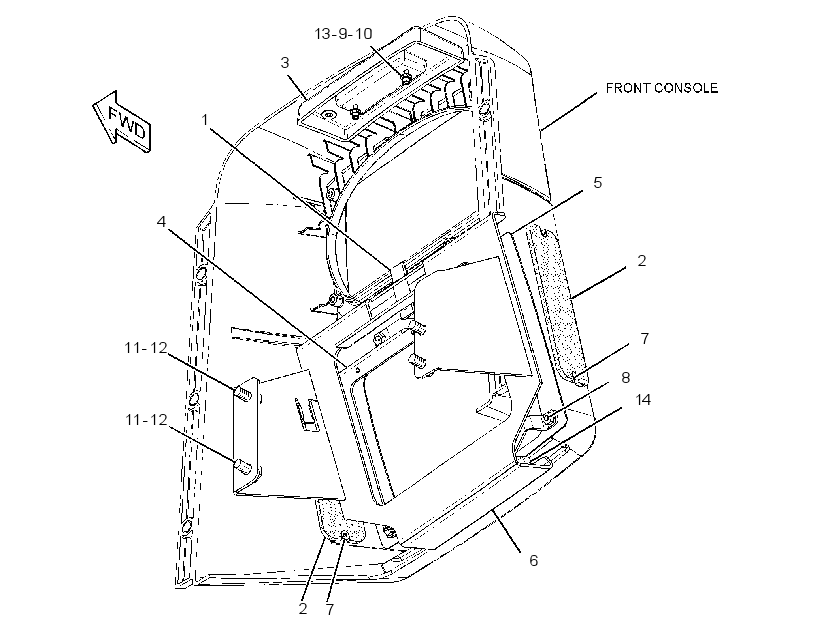 MOUNTING GP-MONITOR 2828250 CAT