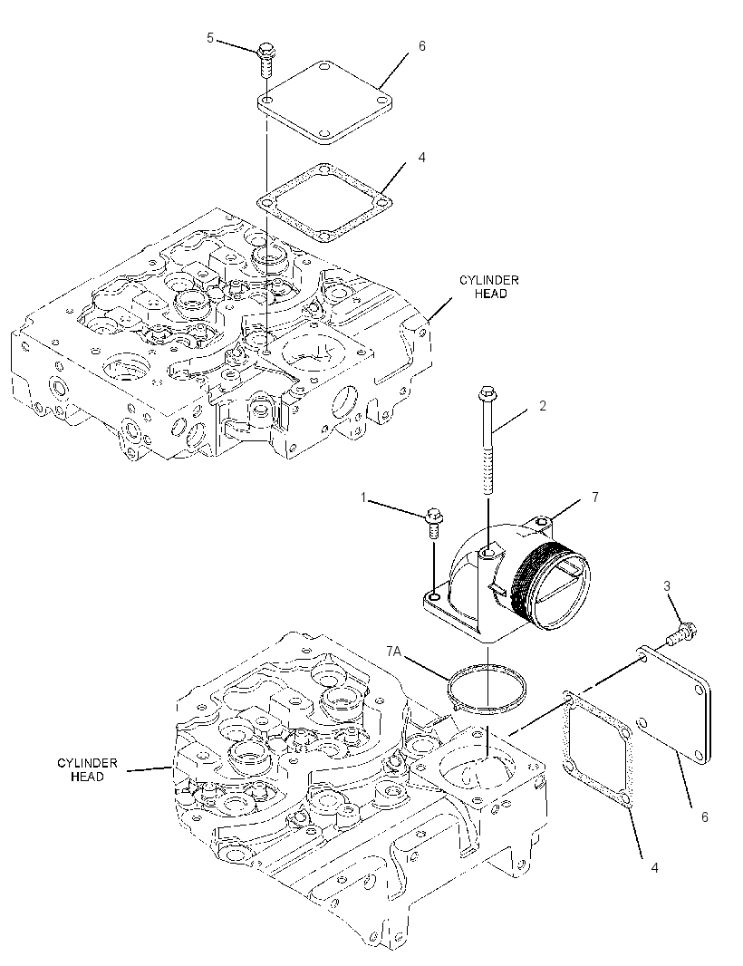 CONNECTION GP-INLET 3080307 CAT