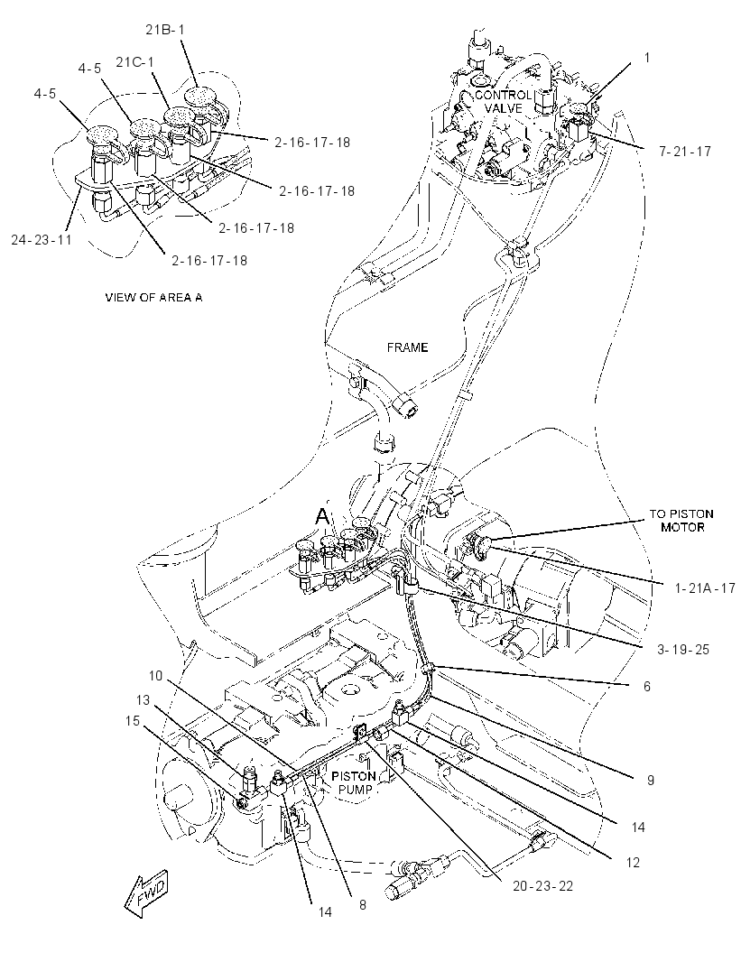 LINES GP-PRESSURE TEST 2549098 CAT