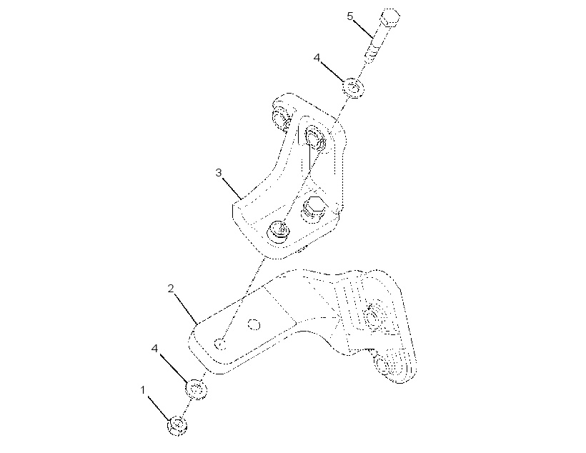 SUPPORT GP-EXHAUST 2955568 CAT