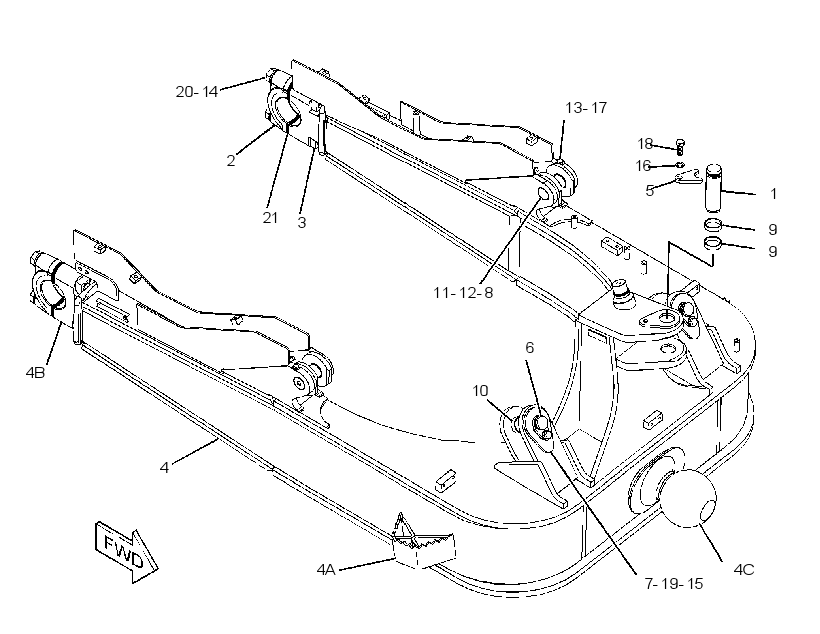 C-FRAME GP 2228007 CAT