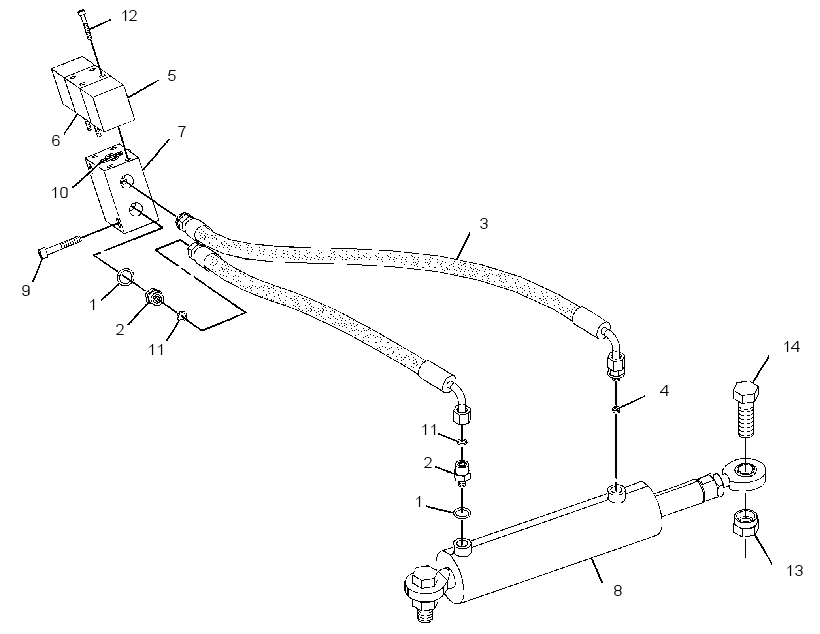 CYLINDER & LINES GP-BROOM 1655498 CAT