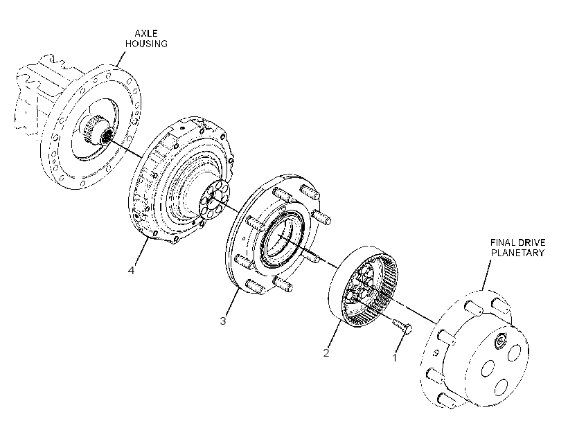WHEEL & BRAKE GP 2925404 CAT