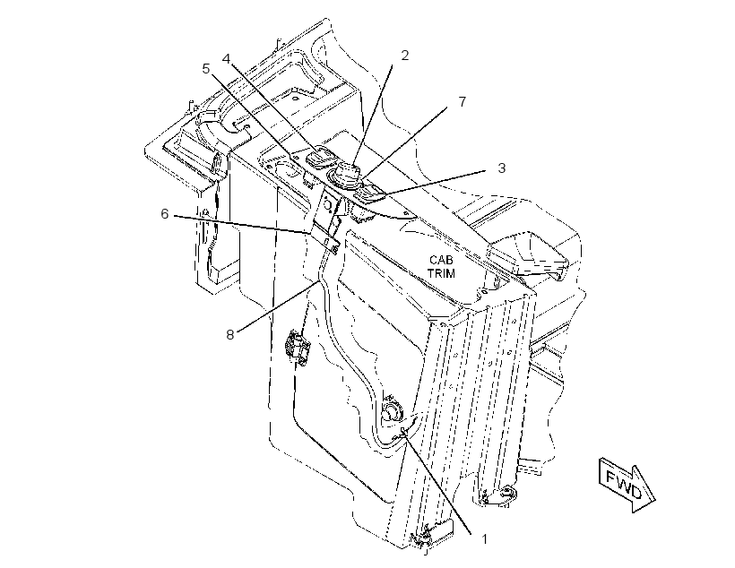 CONTROL GP-A/C & HEATER 2748255 CAT