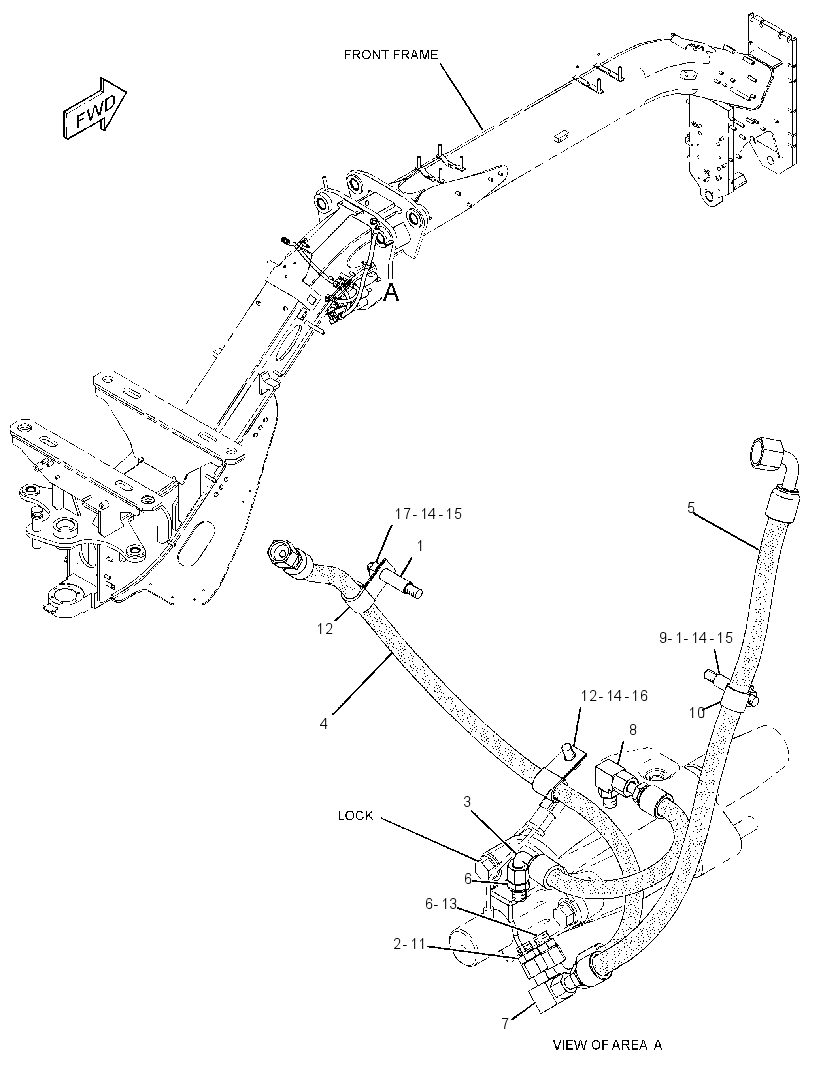 LINES GP-CENTERSHIFT LOCK 2466096 CAT