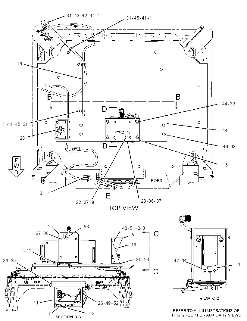 INSTALLATION AR-CAES 3061012 CAT