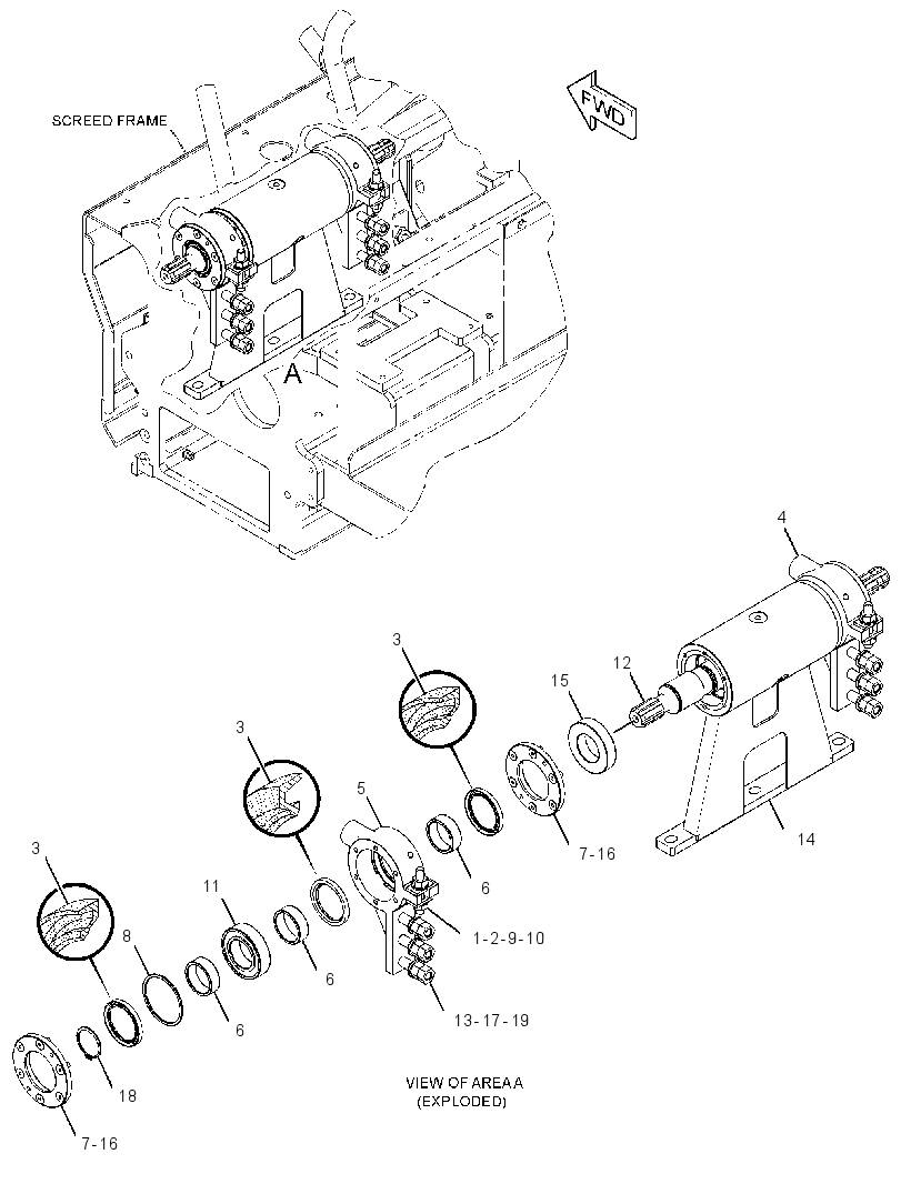 SHAFT GP-VIBRATORY 2969358 CAT