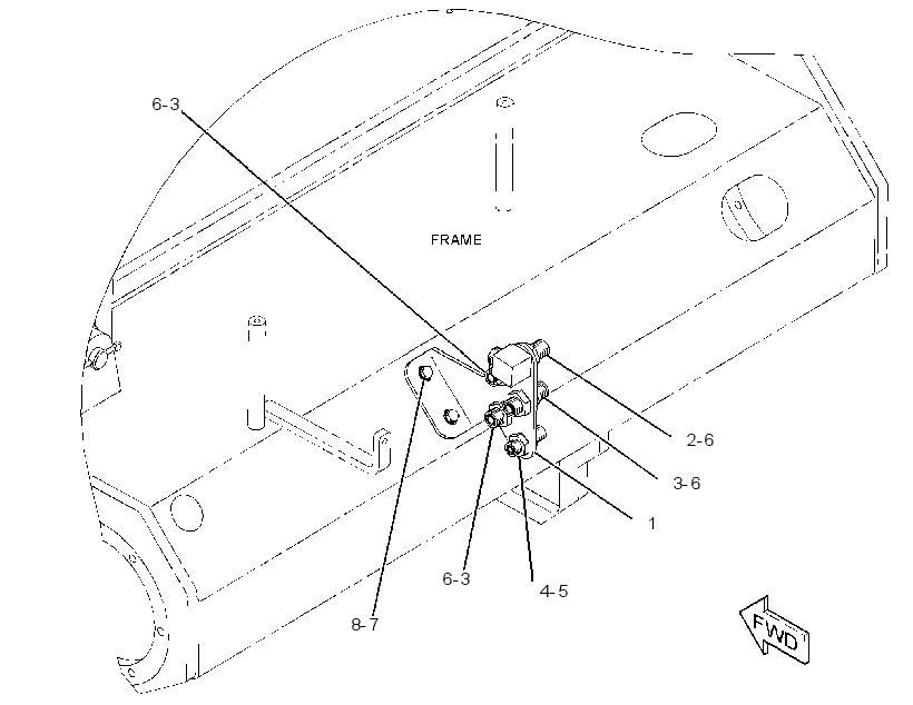 FITTING & MTG GP-HYDRAULIC 2584664 CAT
