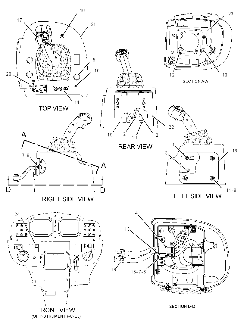 CONVERSION GP-JOYSTICK 2903534 CAT