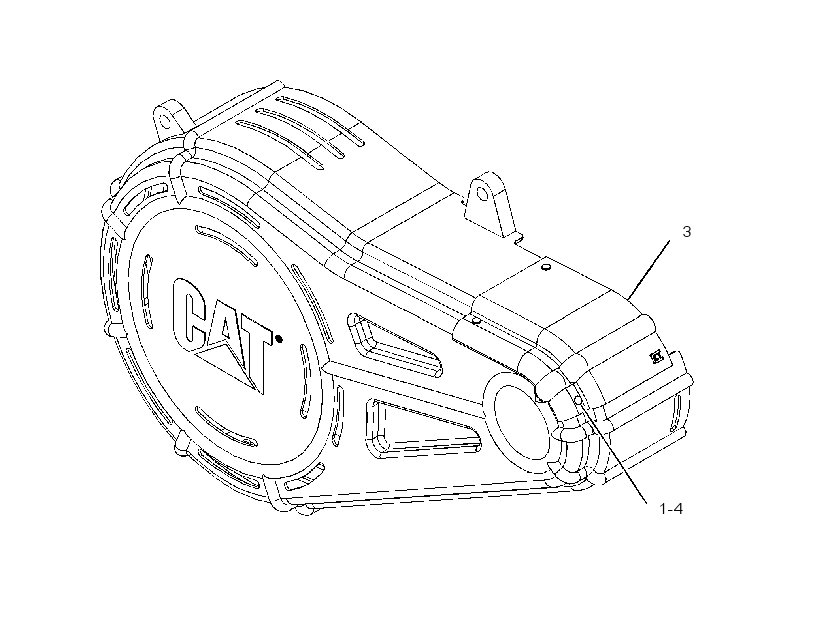 GUARD GP-ENGINE 3066504 CAT