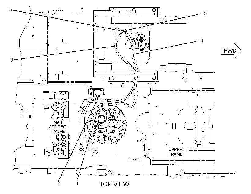 LINES GP-CAB RISER 3098481 CAT