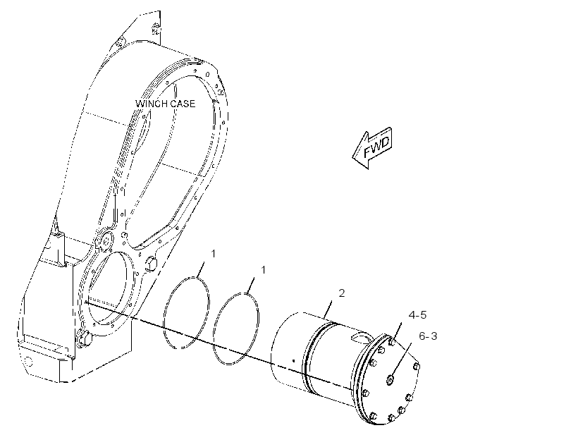 BRAKE & PLANETARY GP-WINCH 3095090 CAT