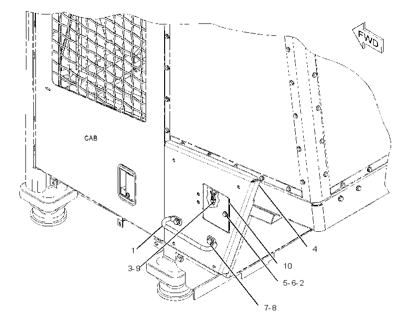 PANEL GP-ACCESS 2574051 CAT