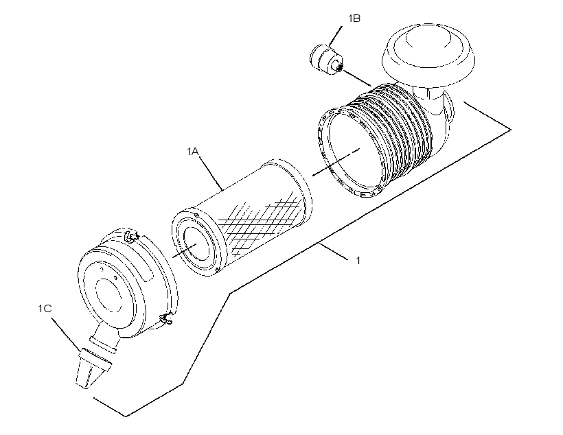 FILTER GP-AIR 2952363 CAT