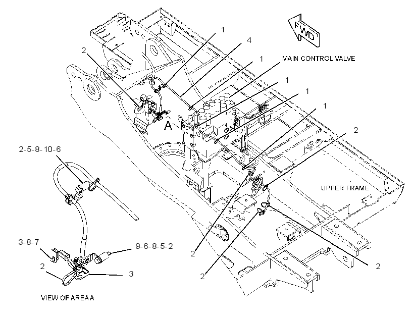 WIRING GP-MEDIUM PRESSURE 2595171 CAT