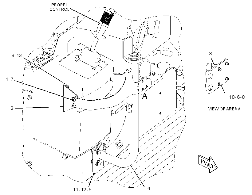 MOUNTING GP-MONITOR 2928588 CAT