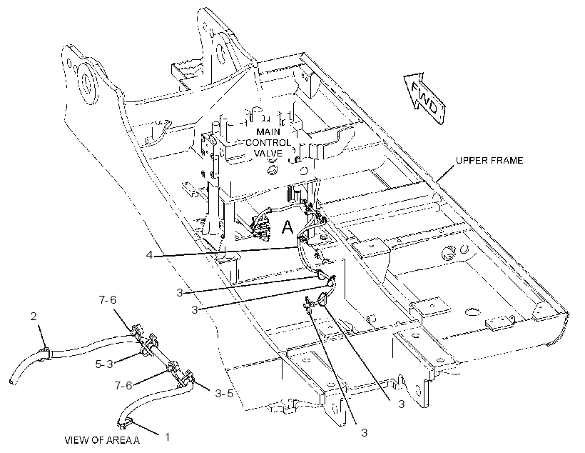 WIRING GP-MEDIUM PRESSURE 2595172 CAT