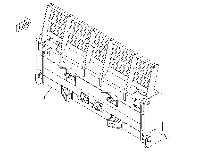 BLADE AS-SEMI-UNIVERSAL 2837822 CAT