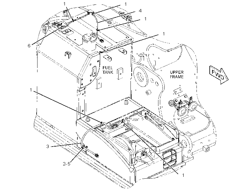 WIRING GP-FUEL PUMP 2595175 CAT