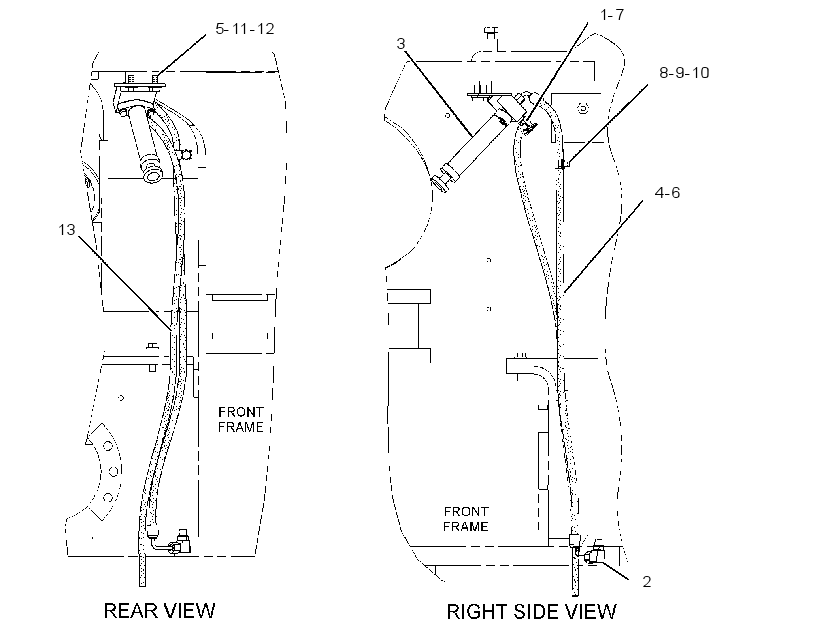 PUMP & LINES GP-FUEL DRAIN 2431600 CAT