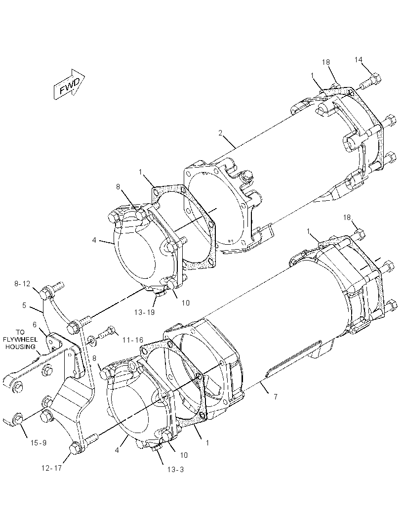 COOLER GP-BRAKE & TORQUE CONV 2423109 CAT