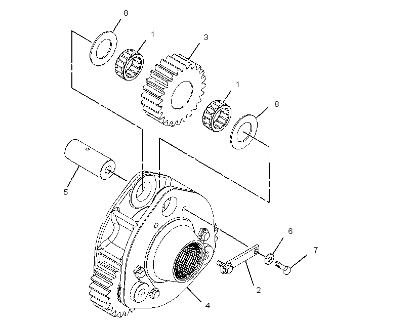 CARRIER GP-FINAL DRIVE 2728008 CAT