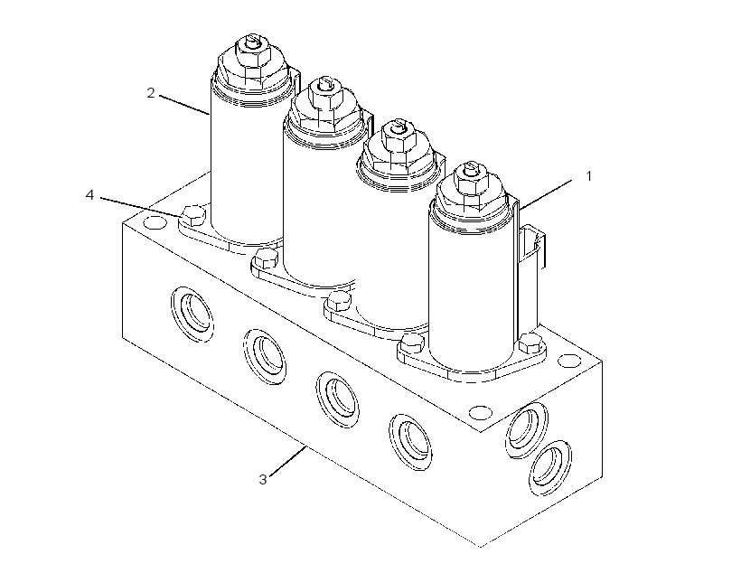 Клапан электромагнитный с редукционным 2851469 CAT