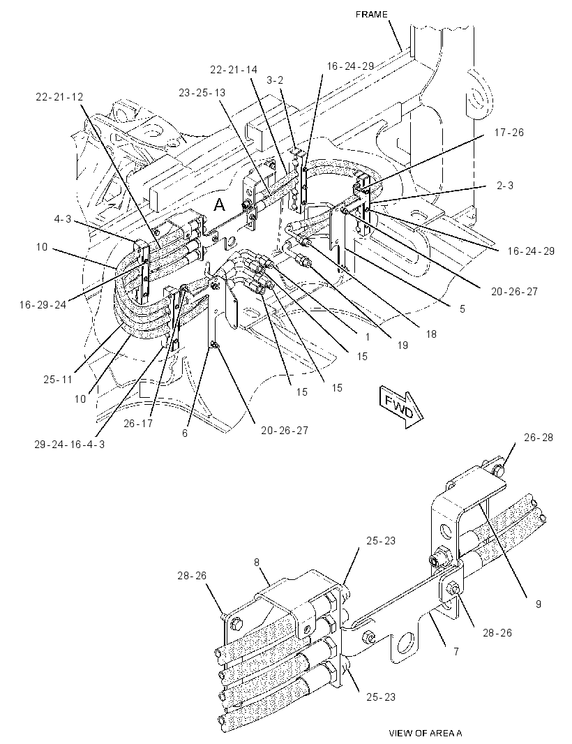 LINES GP-BACKHOE 2469940 CAT