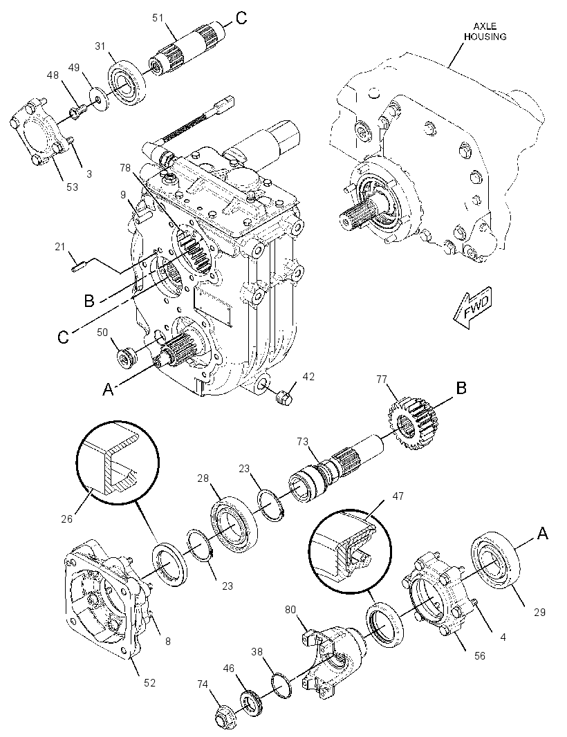 DRIVE GP-TRANSFER 2925376 CAT