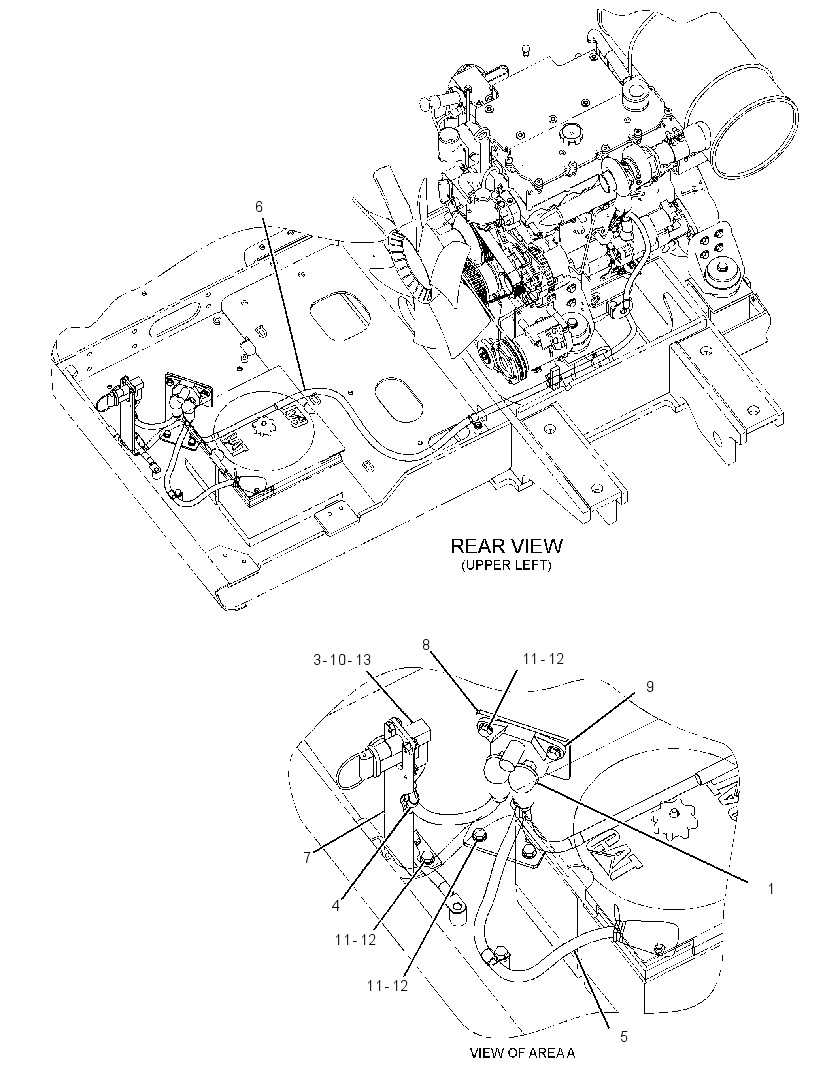 WIRING GP-AUX START RECEPTACLE 2595166 CAT