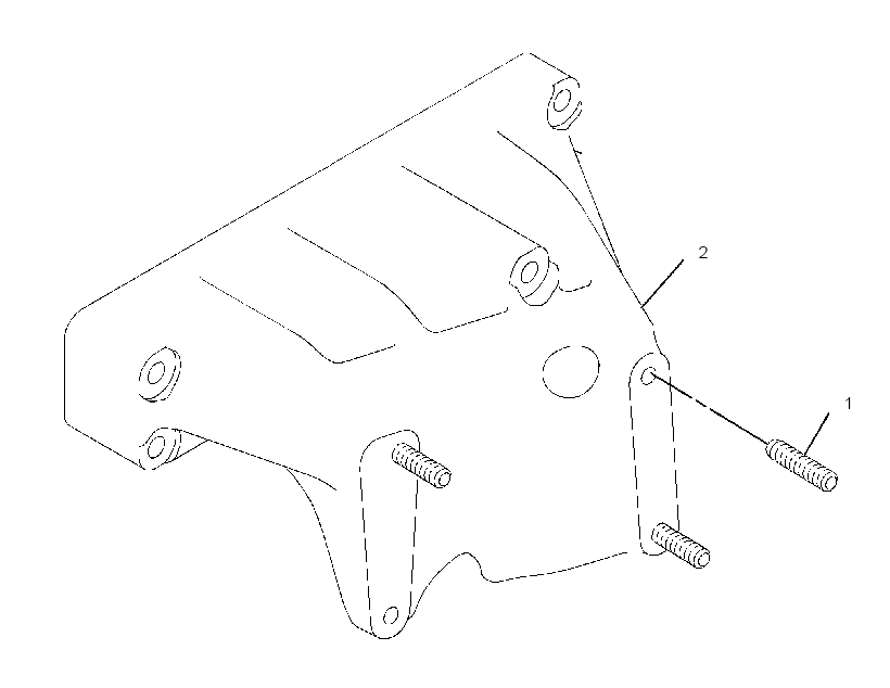 SUPPORT GP-TURBOCHARGER 3010954 CAT