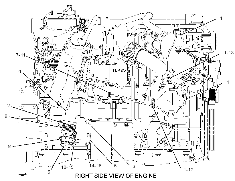 LINES GP-CLEAN GAS INDUCTION 2830253 CAT