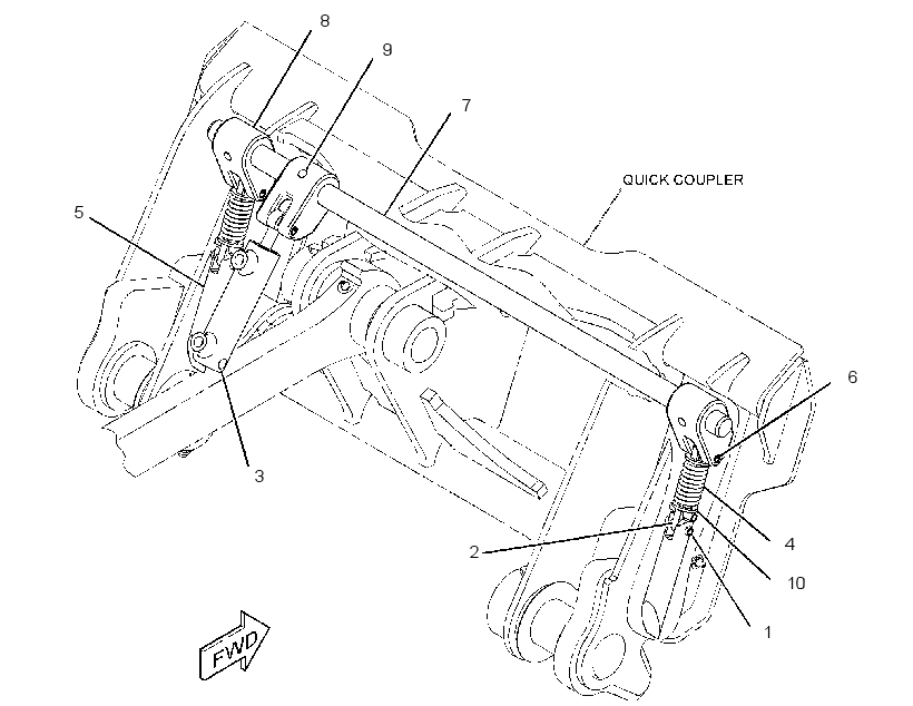 LOCK GP-MECHANICAL 2702515 CAT