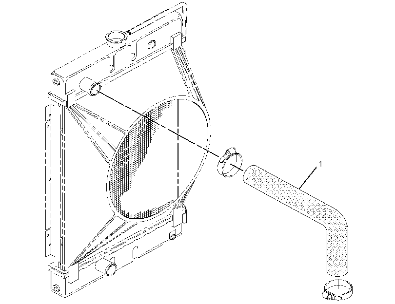 HOSE GP-RADIATOR 2746700 CAT
