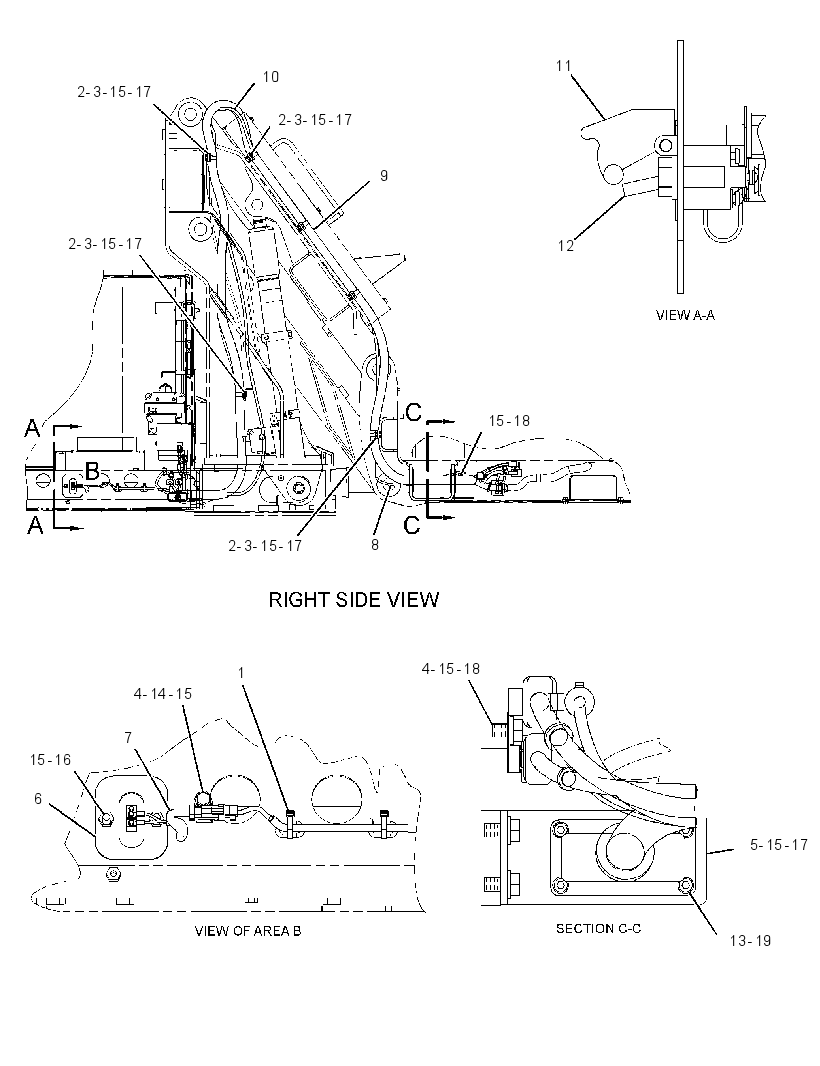WIRING GP-CAB RISER 3099503 CAT