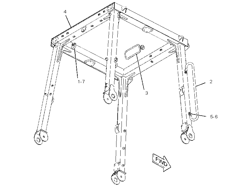 CANOPY GP-NON-ROPS 3083643 CAT