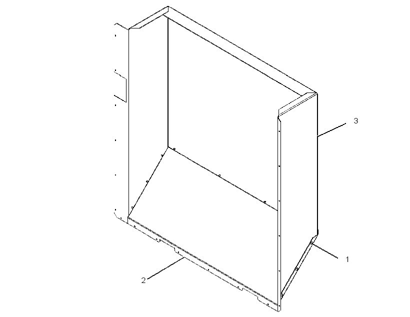 DUCT AS-ENCLOSURE 2658876 CAT