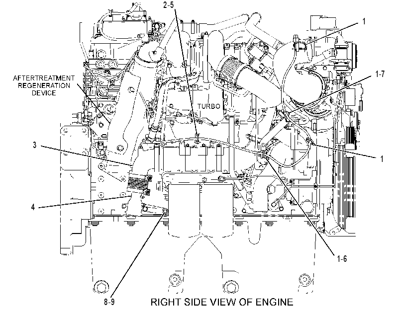 LINES GP-CLEAN GAS INDUCTION 3028797 CAT