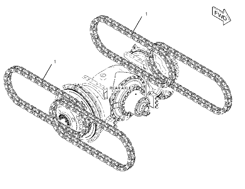 CHAIN GP-DRIVE 2669719 CAT