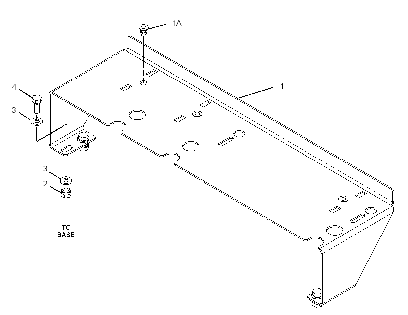 MOUNTING GP-BATTERY 3089671 CAT