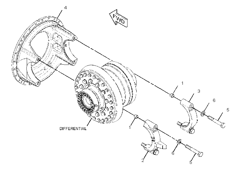 CARRIER GP-DIFFERENTIAL 2738989 CAT