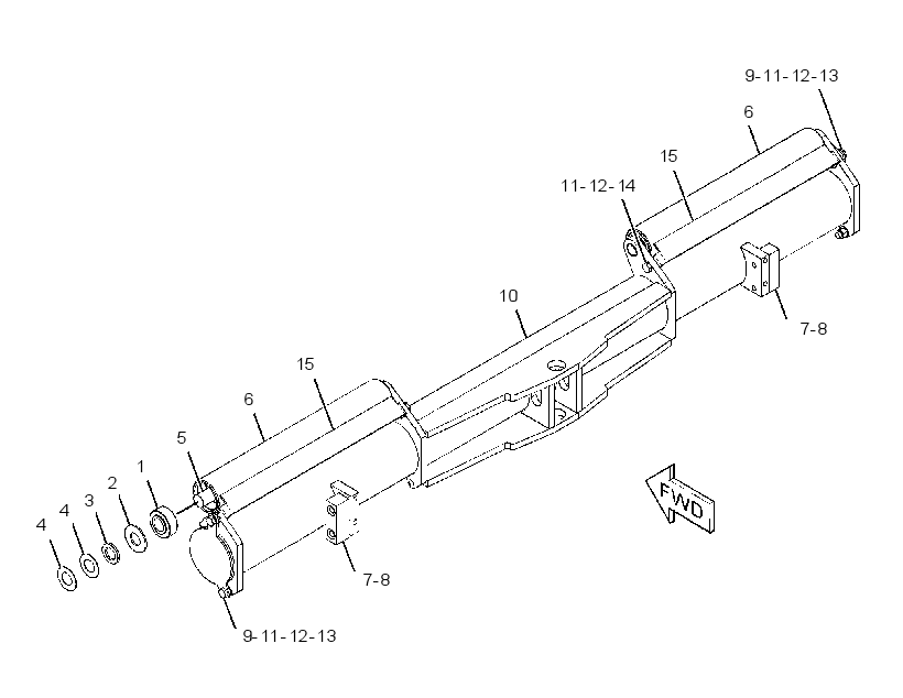 ROLLER GP-PUSH 3016988 CAT